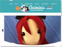 Tablet Screenshot of animinis.com